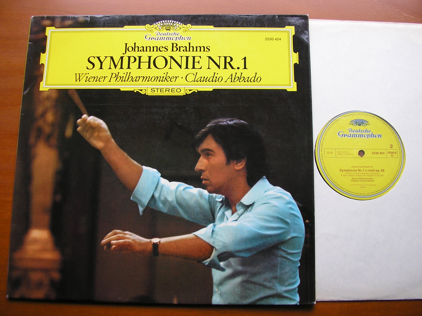 BRAHMS: SYMPHONY No. 1 ABBADO / VIENNA PHILHARMONIC 2530 424
