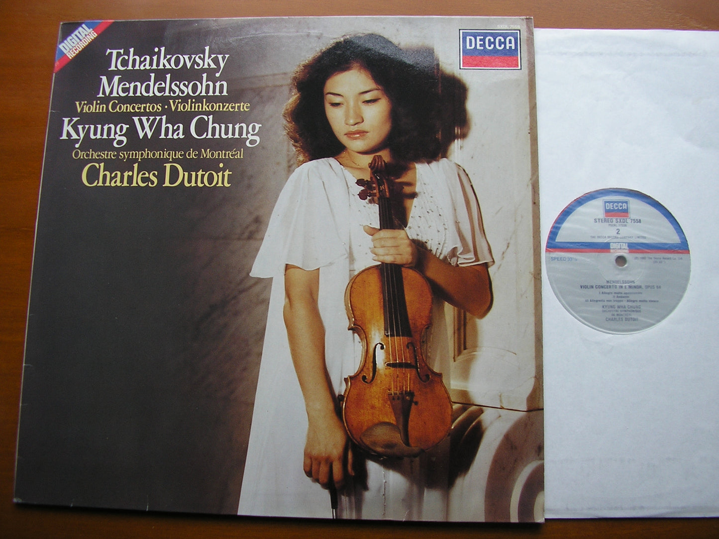 MENDELSSOHN & TCHAIKOVSKY: VIOLIN CONCERTOS CHUNG / MONTREAL SYMPHONY / DUTOIT SXDL 7558