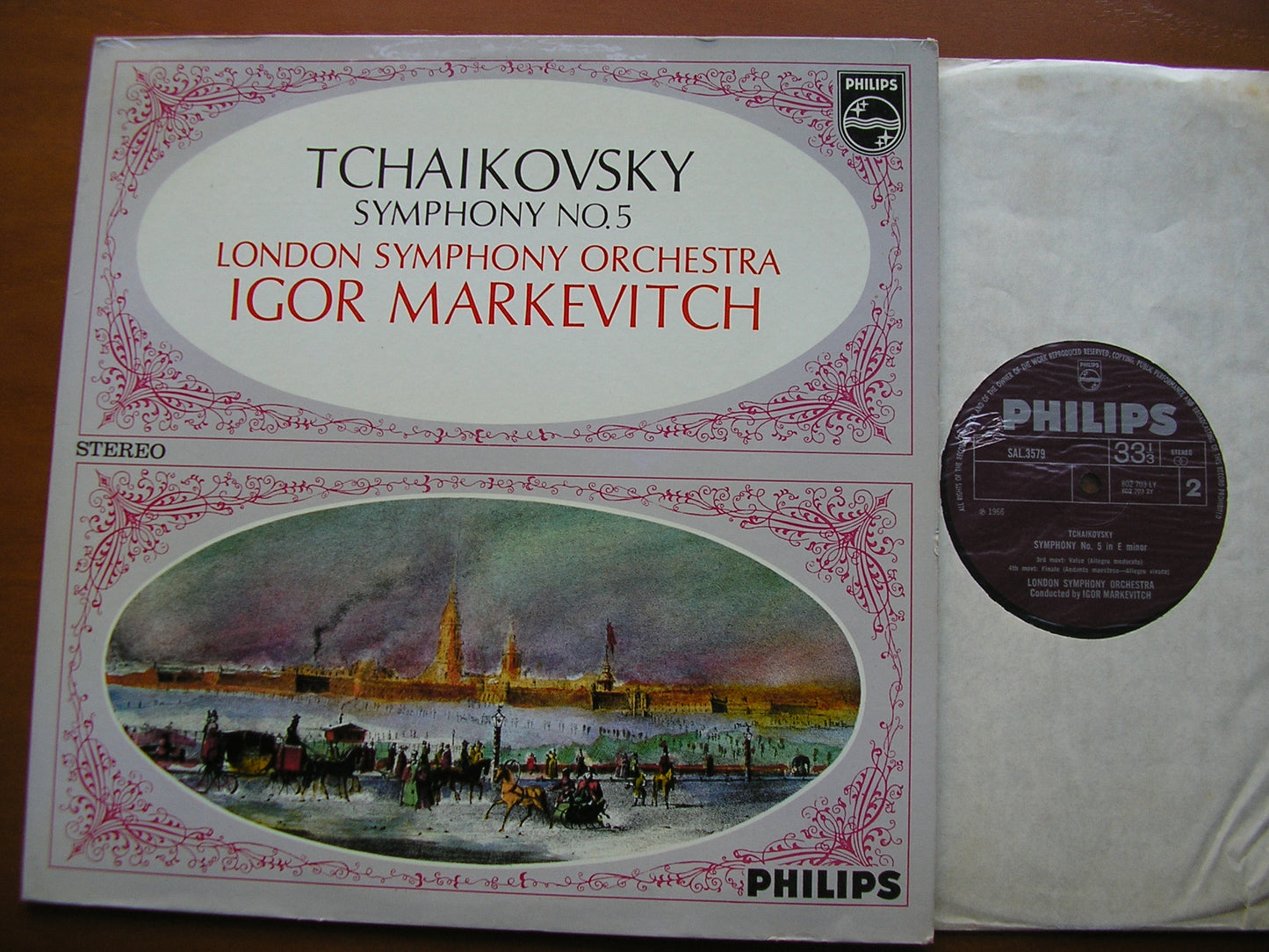 TCHAIKOVSKY: SYMPHONY No. 5 MARKEVITCH / LONDON SYMPHONY ORCHESTRA SAL 3579