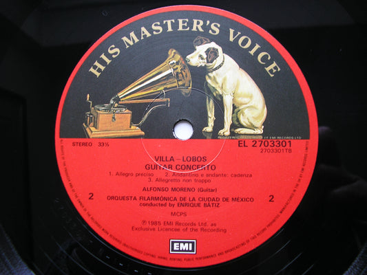 VILLA - LOBOS & CASTENUOVO - TEDESCO: GUITAR CONCERTOS MORENO / CITY OF MEXICO SYMPHONY / BATIZ 27 0330