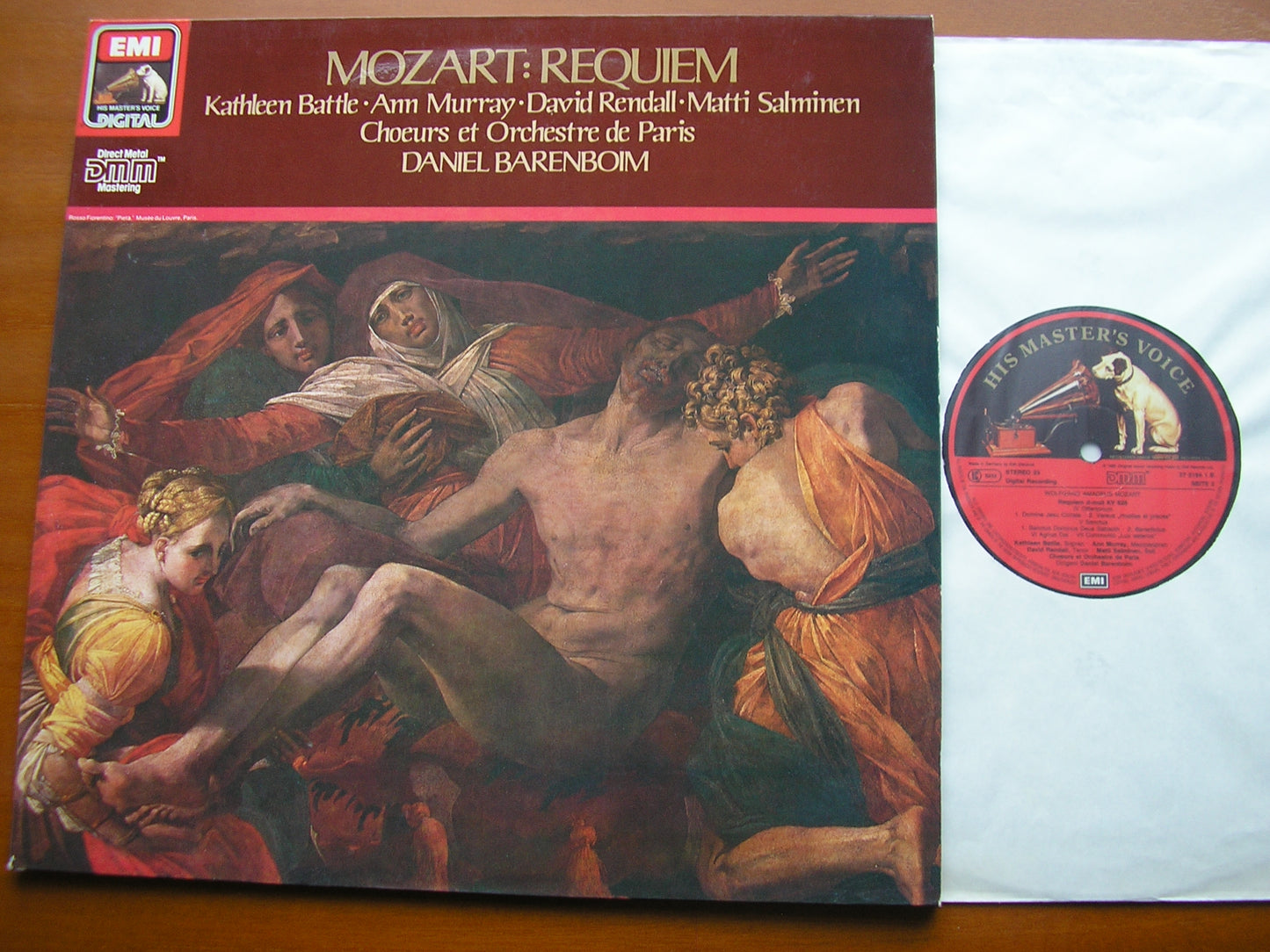 MOZART: REQUIEM SOLOISTS / ORCHESTRE DE PARIS / BARENBOIM 27 0194