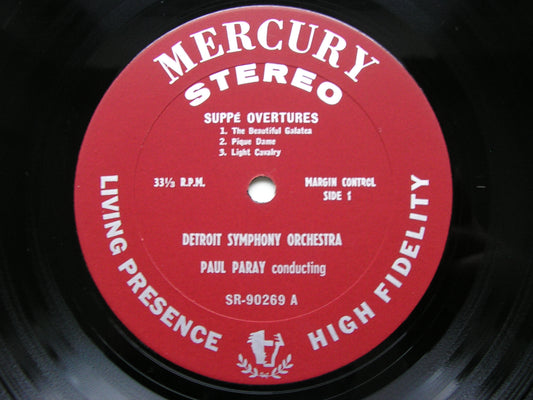SUPPE: SIX OVERTURES     PARAY / DETROIT SYMPHONY   SR 90269