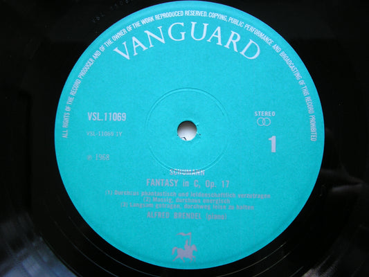 SCHUMANN: FANTASY in C Op. 17 / SYMPHONIC ETUDES Op. 13 ALFRED BRENDEL VSL 11069