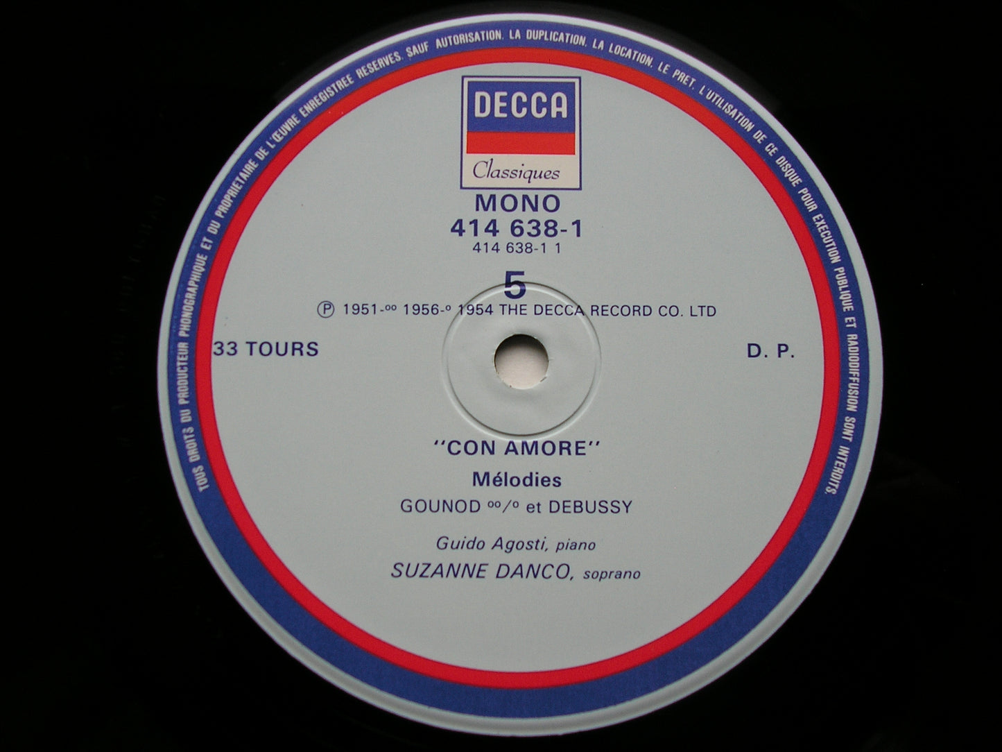 CON AMORE: SONGS / LIEDER / ARIAS      SUZANNE DANCO      414 635