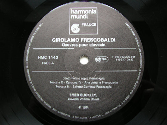 FRESCOBALDI: MUSIC FOR HARPSICHORD EMER BUCKLEY HMC 1143
