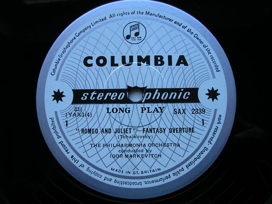 SAX 2339  TCHAIKOVSKY: ROMEO & JULIET / NUTCRACKER SUITE     MARKEVITCH / PHILHARMONIA