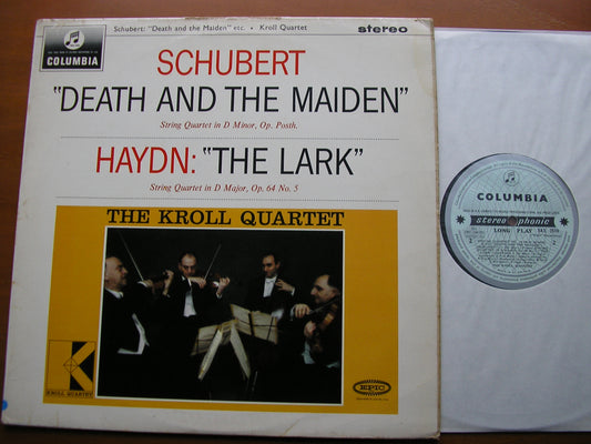 SAX 2519  SCHUBERT: DEATH & THE MAIDEN / HAYDN: THE LARK       THE KROLL QUARTET