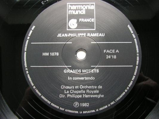 RAMEAU: THE GREAT MOTETS SOLOISTS / CHAPELLE ROYALE / HERREWEGHE HM 1078