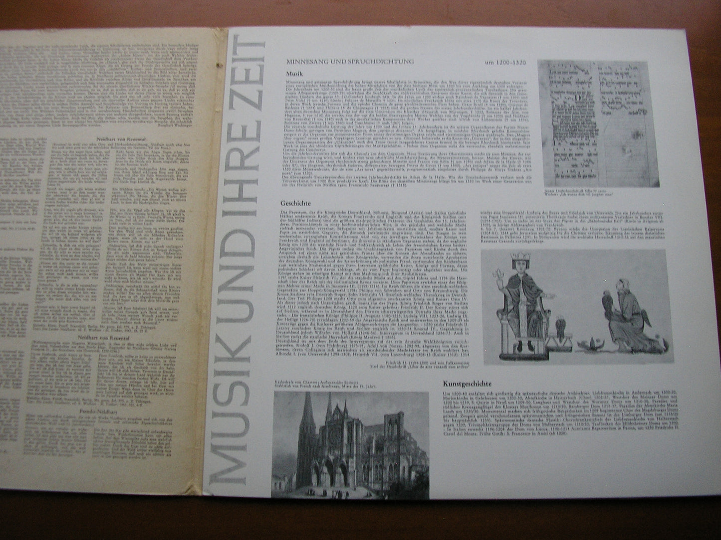 MINNESANG & SPRUCHDICHTUNG 1200-1320     STUDIO OF EARLY MUSIC / BINKLEY     SAWT 9487