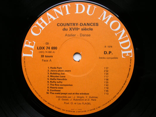 JOHN PLAYFORD  The English Dancing Master (1651)        22 COUNTRY DANCES       LDX 74690