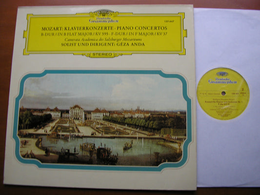 MOZART: PIANO CONCERTOS Nos. 27 & 1      GEZA ANDA / CAMERATA ACADEMICA DES SALBURGER MOZARTEUMS     139 447