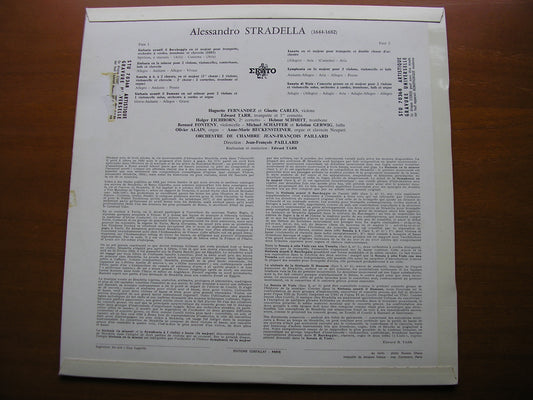 STRADELLA: SINFONIAS & SONATAS FOR TRUMPET & DIVERSE INSTRUMENTS    TARR / JEAN-FRANCOIS PAILLARD ORCHESTRA / PAILLARD     STU 70368
