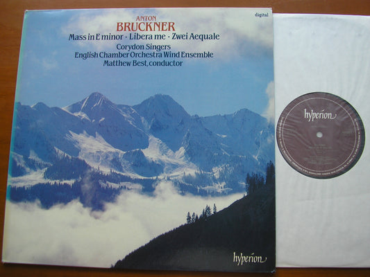 BRUCKNER: MASS in E minor / LIBERA ME / ZWEI AEQUALE     CORYDON SINGERS / ECO WIND ENSEMBLE / BEST     A66177