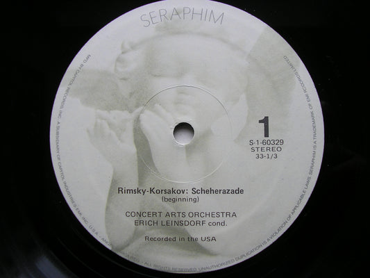 RIMSKY-KORSAKOV: SCHEHERAZADE   ERICH LEINSDORF / CONCERT ARTS ORCHESTRA   S-60329