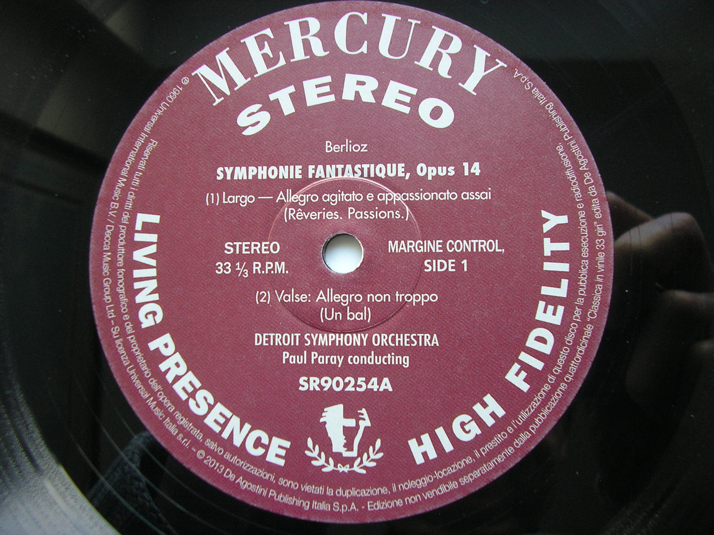 BERLIOZ: SYMPHONIE FANTASTIQUE PARAY / DETROIT SYMPHONY SR90254
