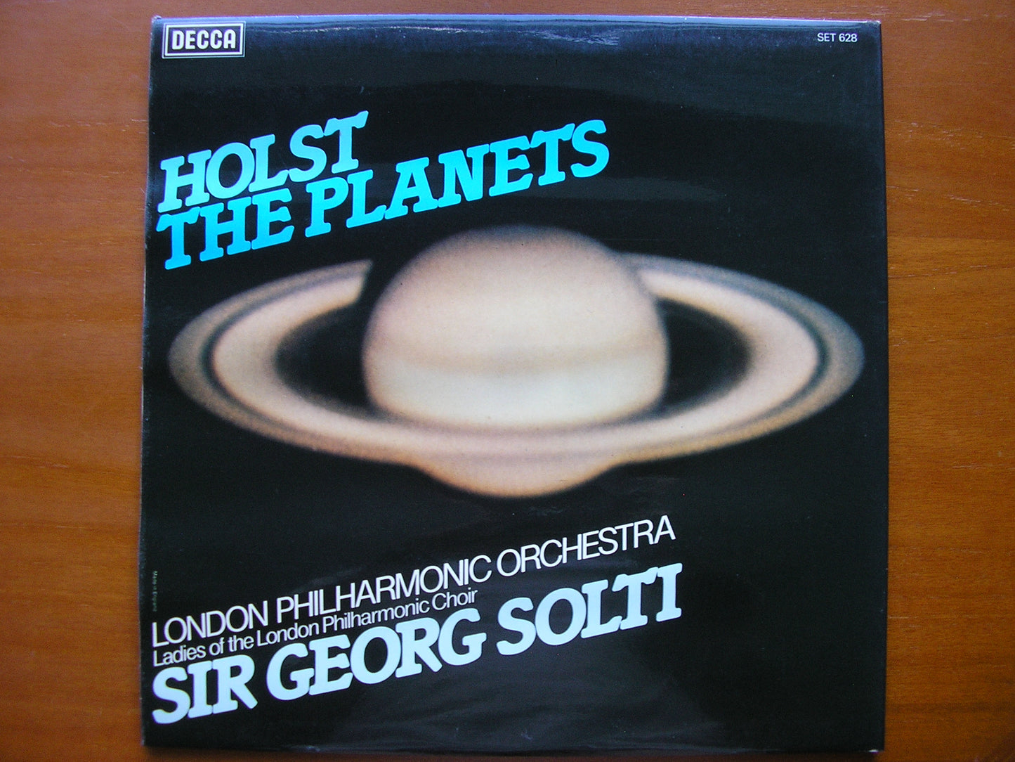 HOLST: THE PLANETS SOLTI / LONDON PHILHARMONIC SET 628