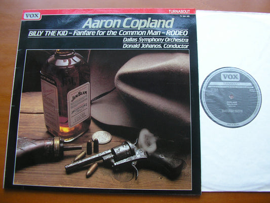 COPLAND: BILLY THE KID / RODEO / FANFARE FOR THE COMMON MAN     DALLAS SYMPHONY / JOHANOS   TV 334 169