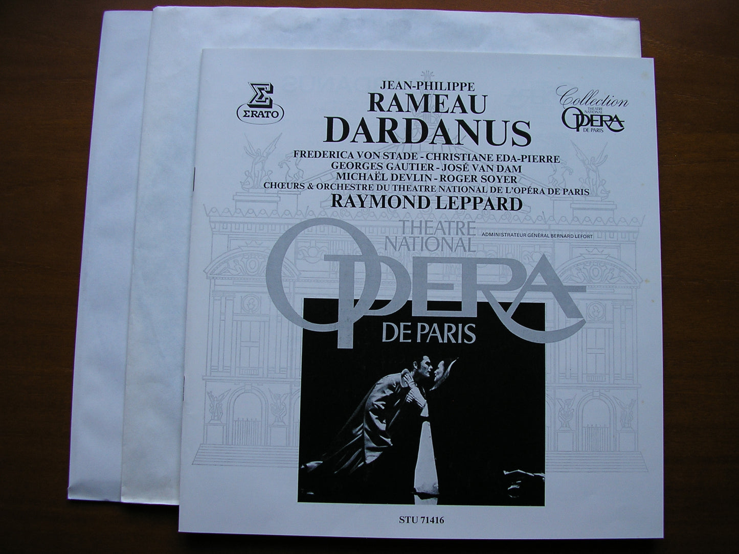RAMEAU: DARDANUS (1739) SOLOISTS / PARIS OPERA / LEPPARD 2LP STU 71416