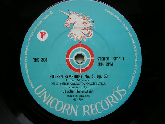 NIELSEN: SYMPHONY No. 5 / SAGA - DROM HORENSTEIN / NEW PHILHARMONIA RHS 300