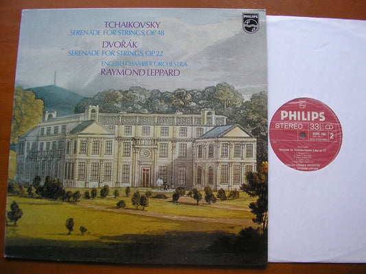 TCHAIKOVSKY & DVORAK: SERENADES FOR STRINGS     ENGLISH CHAMBER ORCHESTRA / LEPPARD     9500 105