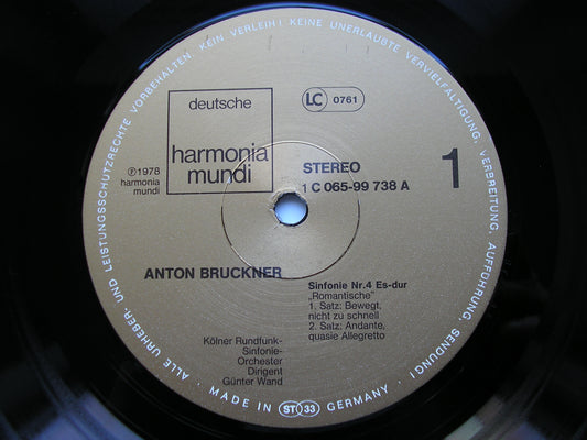 BRUCKNER: SYMPHONY No. 4        WAND / COLOGNE RADIO SYMPHONY     065 99738