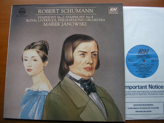 SCHUMANN: SYMPHONIES Nos. 2 & 4      JANOWSKI / ROYAL LIVERPOOL PHILHARMONIC     DCA 562