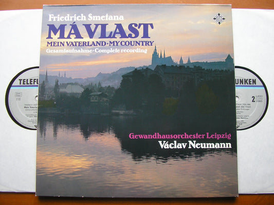 SMETANA: MA VLAST      LEIPZIG GEWANDHAUS ORCHESTRA / NEUMANN     2LP     6.48021