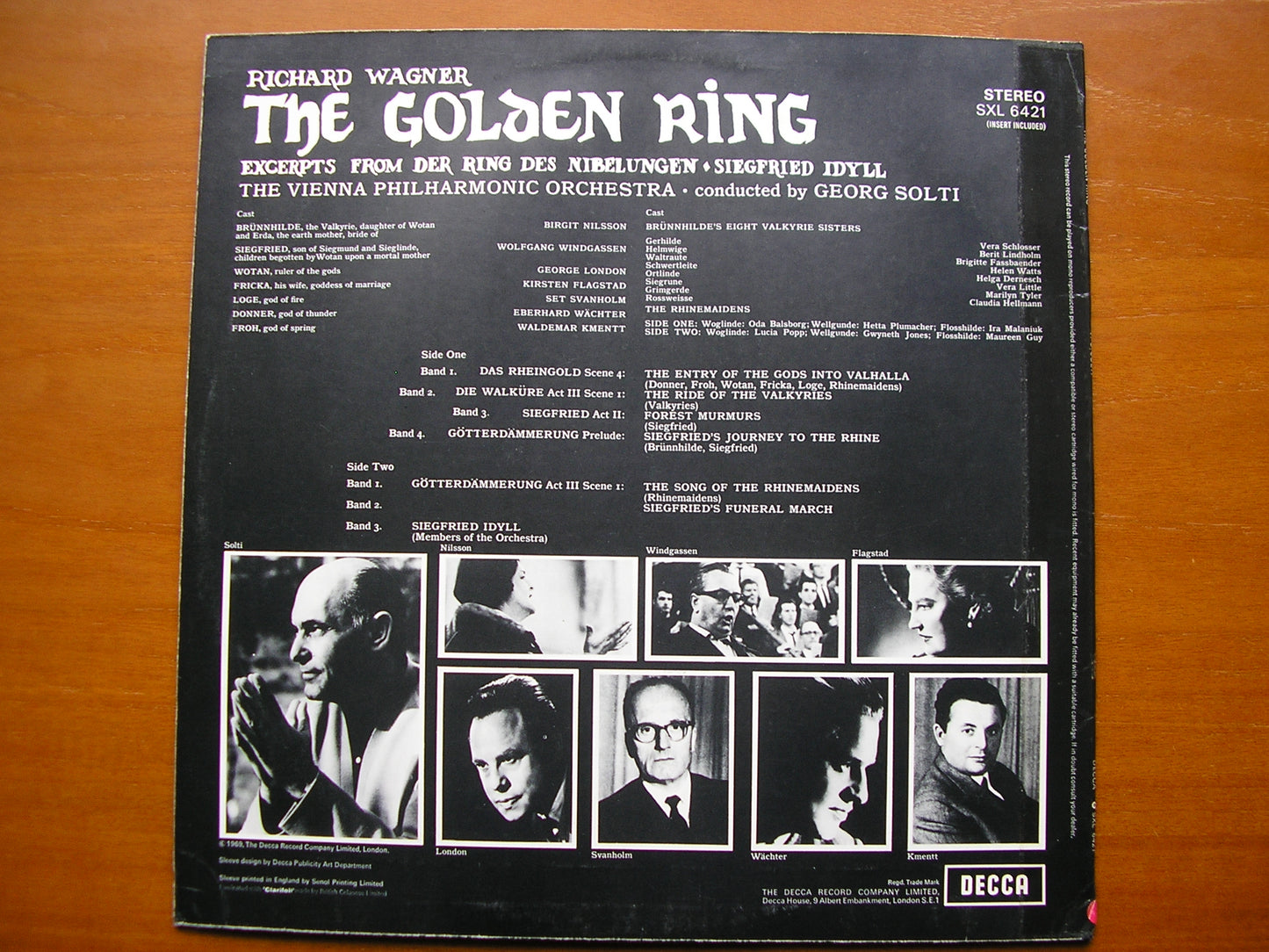 SXL 6421 WAGNER: THE GOLDEN RING SOLOISTS / VIENNA PHILHARMONIC / SOLTI ED3
