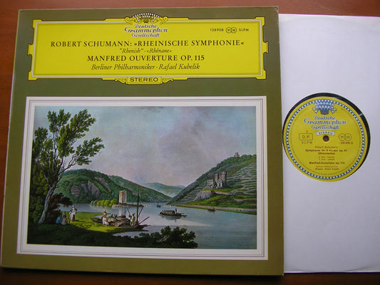 SCHUMANN: SYMPHONY No. 3 / MANFRED OVERTURE      KUBELIK / BERLIN PHILHARMONIC    138 908