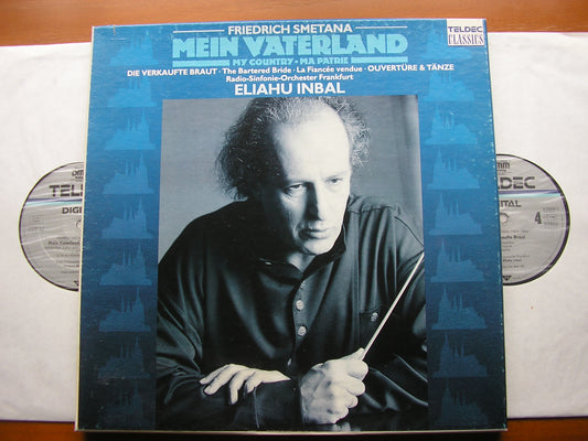 SMETANA: MA VLAST / THE BARTERED BRIDE excerpts       INBAL / FRANKFURT RADIO SYMPHONY     2LP     6.35838 EK