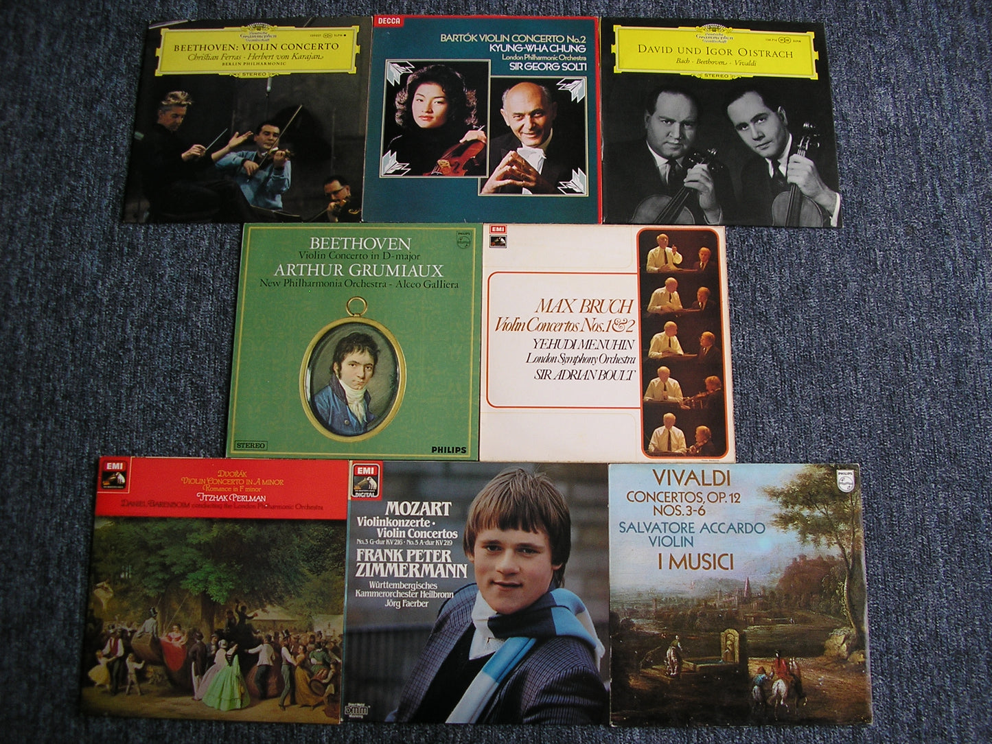 8 LP CLASSICAL COLLECTIONS - VIOLIN CONCERTOS # No.4