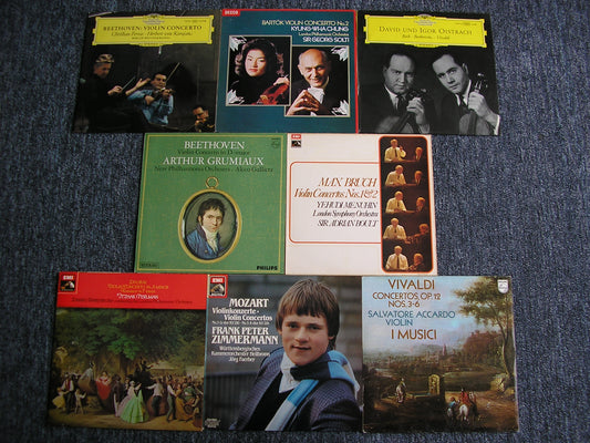 8 LP CLASSICAL COLLECTIONS - VIOLIN CONCERTOS # No.4