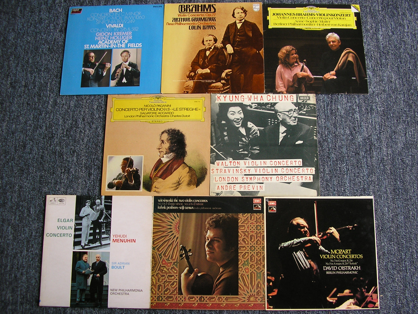 8 LP CLASSICAL COLLECTIONS - VIOLIN CONCERTOS # No. 3