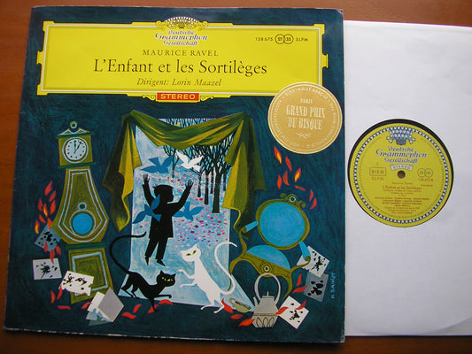RAVEL: L'ENFANT ET LES SORTILEGES     SOLOISTS / FRENCH NATIONAL ORCHESTRA / MAAZEL      138 675