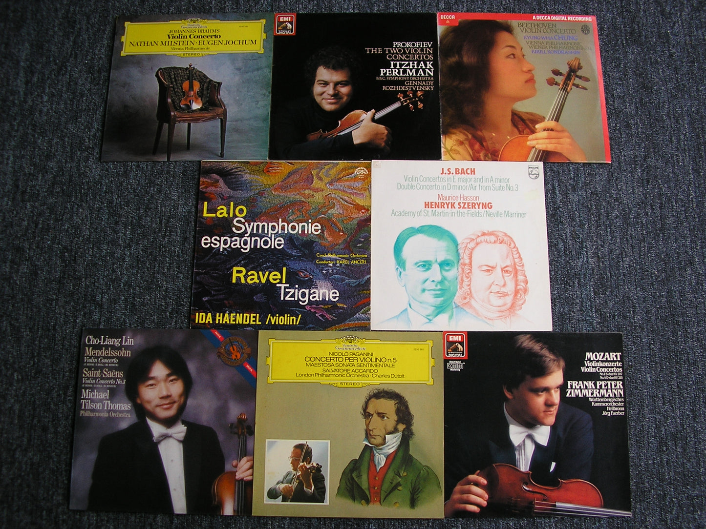 8 LP CLASSICAL COLLECTIONS - VIOLIN CONCERTOS # No. 5