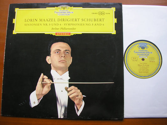 SCHUBERT: SYMPHONIES Nos. 5 & 6      MAAZEL / BERLIN PHILHARMONIC    138 685