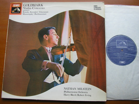 GOLDMARK: VIOLIN CONCERTO / RUSSIAN PIECES FOR VIOLIN     MILSTEIN / PHILHARMONIA / BLECH / IRVING     SXLP 30193