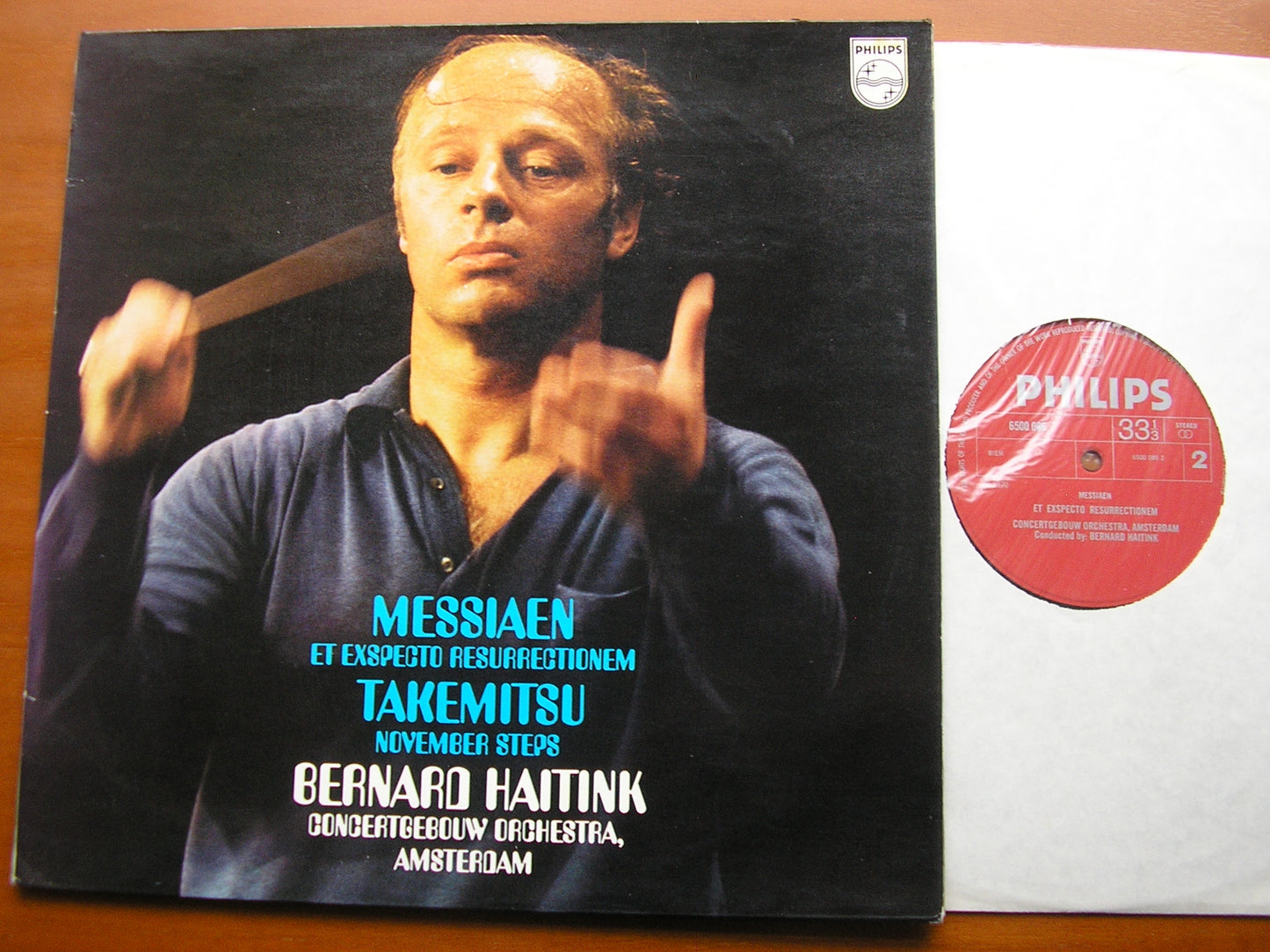 MESSIAEN: ET EXSPECTO RESURRECTIONEM TAKEMITSU: NOVEMBER STEPS SOLOISTS / CONCERTGEBOUW / HAITINK 6500 086