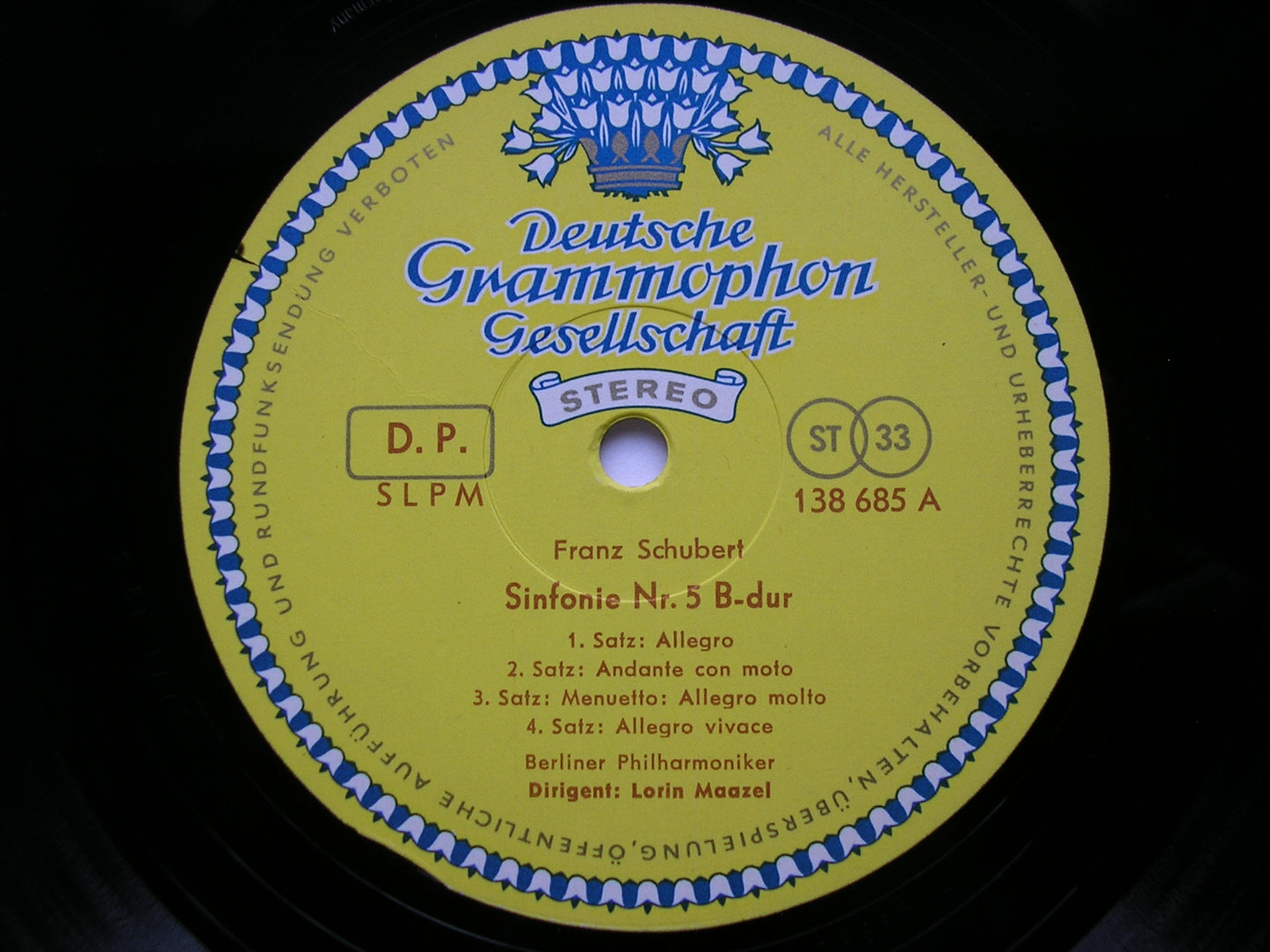 SCHUBERT: SYMPHONIES Nos. 5 & 6 MAAZEL / BERLIN PHILHARMONIC 138 685