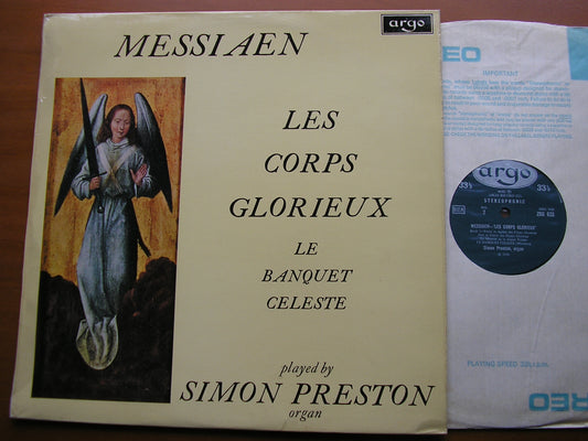 MESSIAEN: LES CORPS GLORIEUX / LE BANQUET CELESTE      SIMON PRESTON      ZRG 633