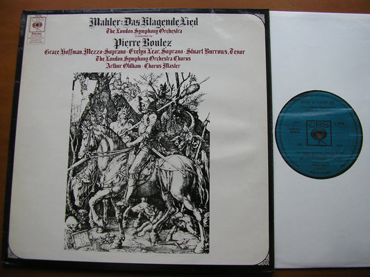 MAHLER: DAS KLAGENDE LIED      SOLOISTS / LONDON SYMPHONY / BOULEZ     72773