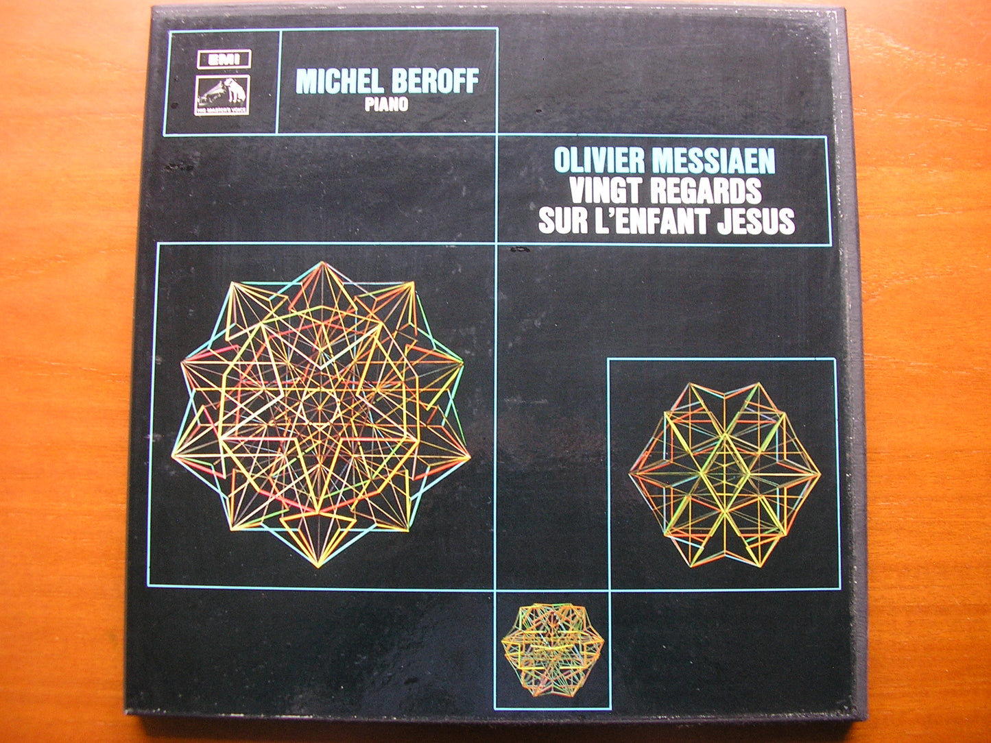 MESSIAEN: VINGT REGARDS SUR L'ENFANT JESUS MICHEL BEROFF 2 LP SLS 793