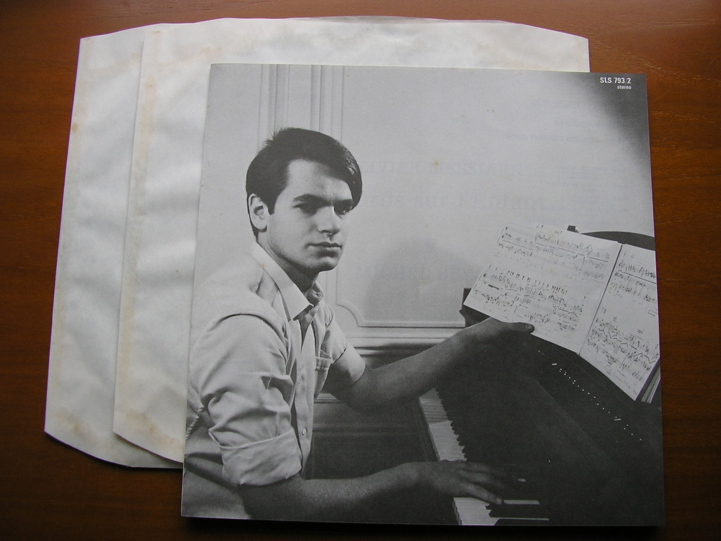 MESSIAEN: VINGT REGARDS SUR L'ENFANT JESUS MICHEL BEROFF 2 LP SLS 793