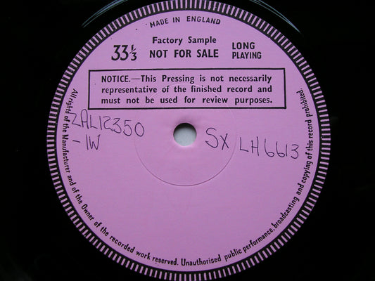 BRAHMS: SYMPHONY No. 4 KERTESZ / VIENNA PHILHARMONIC test pressing SXL 6678