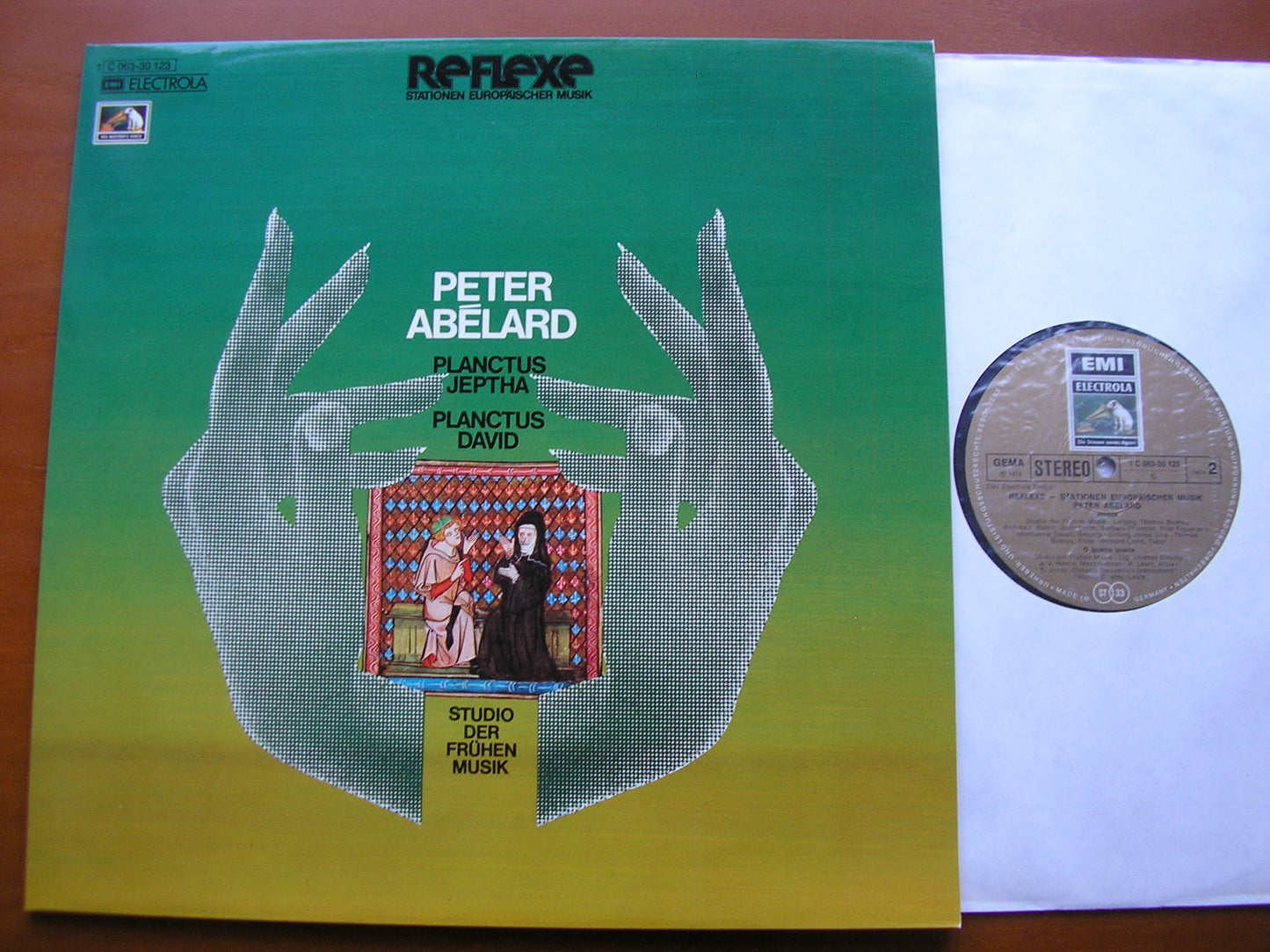 ABELARD: PLANCTUS JEPTHA / PLANCTUS DAVID     THE STUDIO OF EARLY MUSIC / BINKLEY    063-30 123