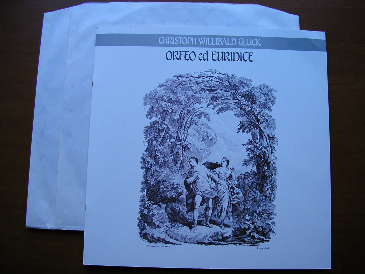 GLUCK: ORFEO ED EURIDICE (1762) BALTSA / MARSHALL / GRUBEROVA / PHILHARMONIA / MUTI 2LP SLS 5255
