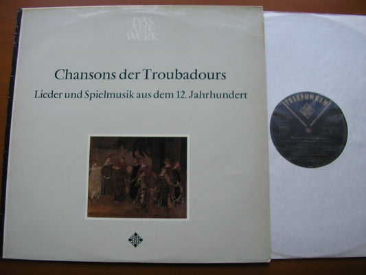 SONGS OF THE TROUBADORS FROM THE 12th CENTURY      THE STUDIO OF EARLY MUSIC / BINKLEY    SAWT 9567