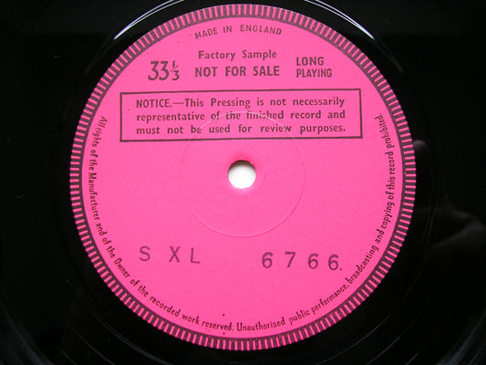 GRIEG: HOLBERG SUITE / ELEGAIC MELODIES / NORWEGIAN MELODIES BOSKOVSKY / NATIONAL PHILHARMONIC test pressing SXL 6766