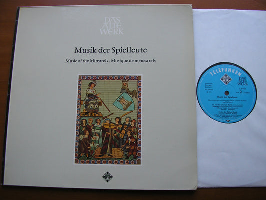 MUSIC OF THE MINSTRELS FROM THE 12th & 13th CENTURIES      THE STUDIO OF EARLY MUSIC / BINKLEY      6.41928