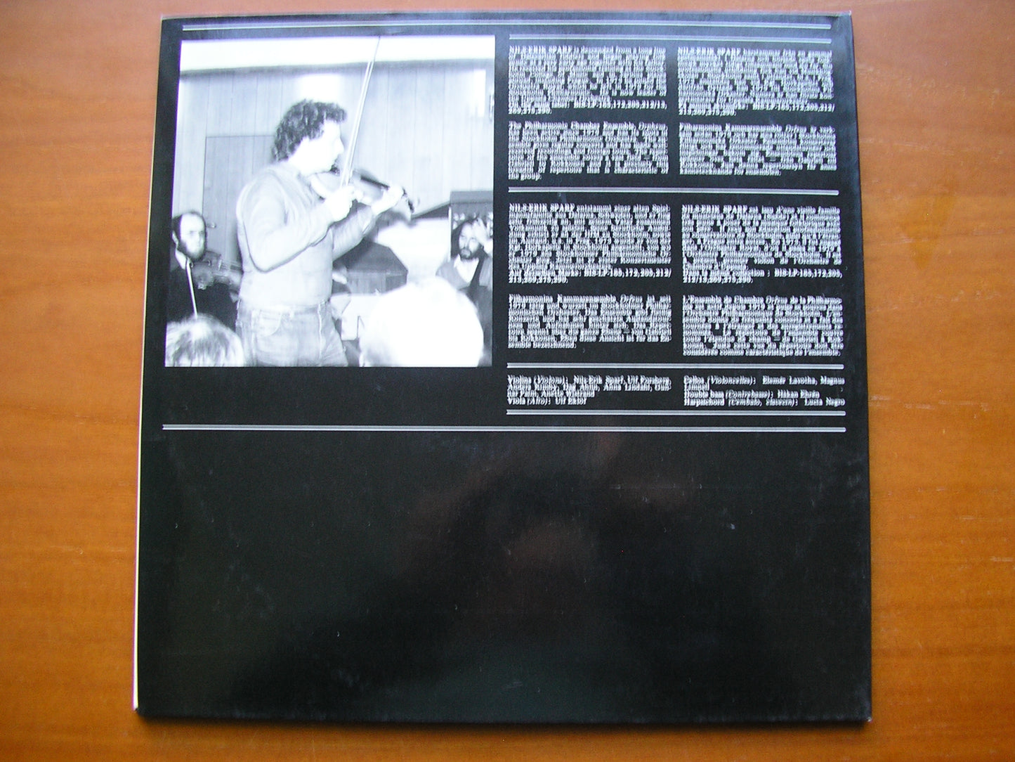 ROMAN: THREE SINFONIAS / THREE VIOLIN CONCERTOS SPARF / ORPHEUS CHAMBER ENSEMBLE BIS LP 284